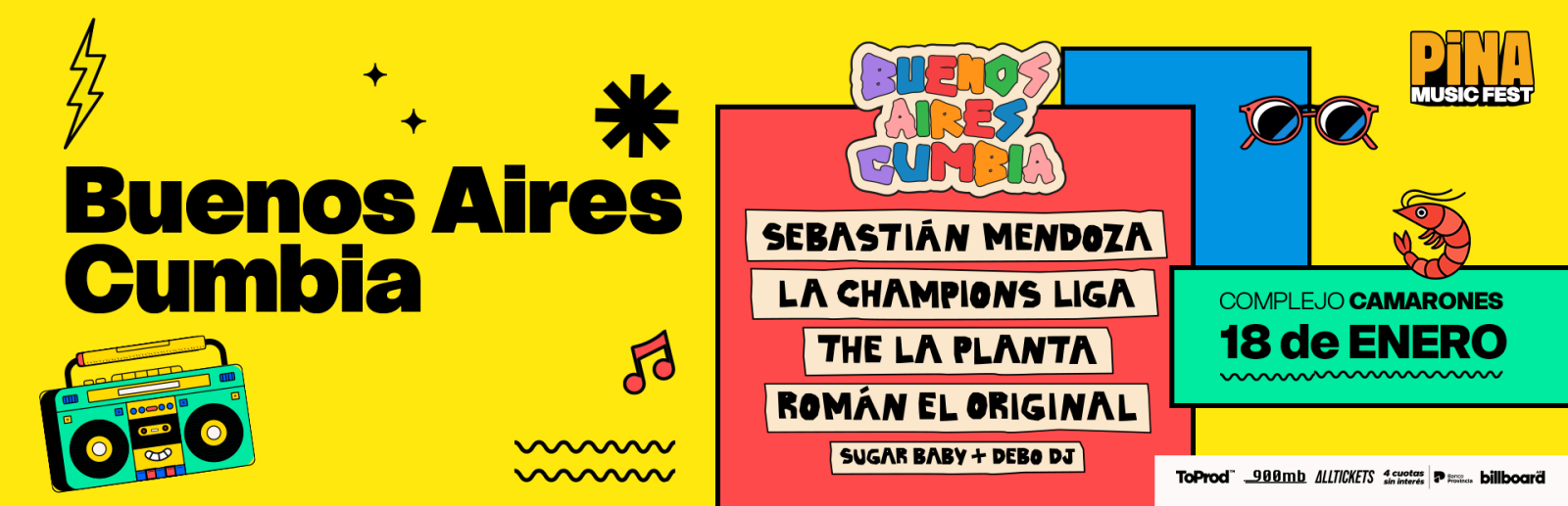 BUENOS AIRES CUMBIA - PINA MUSIC FEST